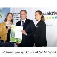 Wohnwagon ist ab jetzt klima:aktiv - Mitglied!-
