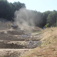 Die Bagger rollen-