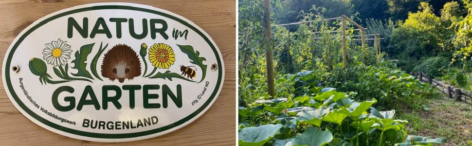 Wir sind jetzt mit der 'Natur im Garten' Plakette ausgezeichnet!